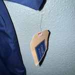 Cherokee  Workwear Women's Navy Blue Scrub Top NWT-Medium Photo 3