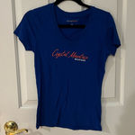 Crystal Mountain Michigan Shirt Blue Size M Photo 0