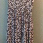 Grey floral skirt Gray Size XS Photo 0