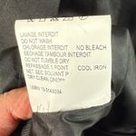 Carven Black Structured Square Neckline Puff Sleeve Silk Mini Dress Size 6 Photo 7