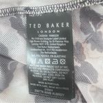 Ted Baker Aubriiy Skinny Jersey Top Shirt in Mid Gray Black Size 5 Photo 10