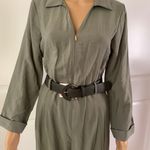 ZARA LONG BELTED JUMPSUIT Photo 5