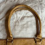 kim rogers  Crocodile-Embossed Gold Shoulder Bag Photo 7