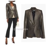 Veronica Beard Cutaway Dickey lamé blazer Photo 1