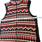 Ralph Lauren Lauren Active Vest Womens L Full Zip Lambswool Blend Fair Isle Photo 3