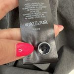 Anthropologie  Pilcro Size XS Juni Ruffled Denim Button Down Shirt Chambray Black Photo 10