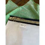 Forever 21  Metallic Halter Neck One Piece Swimsuit Mint Green High Cut Small Photo 6