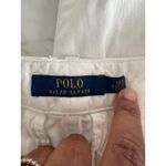Ralph Lauren  Polo White Cotton Cropped Pants Women’s Size 6 Preppy Capri Photo 5