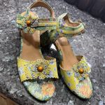 NWOT L’Artiste Spring Step Voguesh Women's Sandals / US size 7.5 / EU 38 Yellow Photo 1