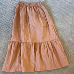 A New Day Brown Long Tiered Ruffle Skirt XS Photo 3