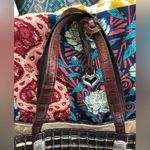 Brighton Woven Textured Leather Handbag Tote Double Handles Matching Wallet Photo 10