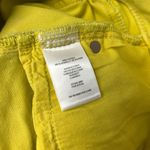 CAbi 5084 Citron Yellow Skinny Jeans Size 4 Colorful Denim Photo 4