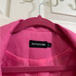 Pretty Little Thing  Fuscia Hot Pink Puff Sleeve Blazer Dress Photo 2
