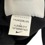 Nike NWT One Dri-Fit Women’s Training Jacket Black Large Full-Zip Thumbholes Photo 6