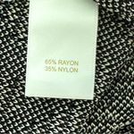 House of Harlow 1960 Geometric knit Black and White pants size Large Photo 4