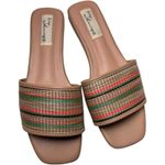Vintage Havana  Finley Low Heel Basket Weave Multi-color sandals Sz 9 Photo 4