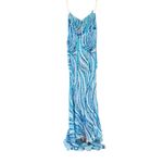 Portia and Scarlett Sequin Embellished Blue Mermaid Gown Dress Gown Size 8 Photo 8