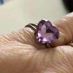 Adjustable heart shaped ring Photo 0