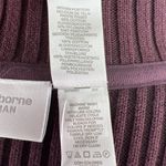 Liz Claiborne  1X Women Purple Eggplant Quilted & Sweater Full Zip Jacket Photo 9