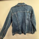 Levi's Denim Trucker Jacket Women's 2X Blue Jean Jacket Stretch Classic Photo 3