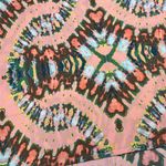 Collective Concepts Multicolor Watercolor Coral sleeveless Blouse size Large Photo 13