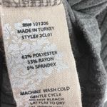 Soft Surroundings  Grey Ribbed Top Size‎ XL Photo 4