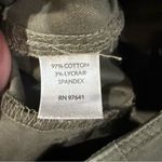 J. Jill Chino Cargo Pants StraightLeg Womens 6 Stretch OliveGreen Cotton Utility Green Photo 6