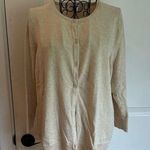 Croft & Barrow crewneck three-quarter sleeve button-down cardigan Photo 0