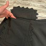 Victoria Beckham for Target Women's Black Apron Pocket Mini Skirt XS Extra Small Photo 5
