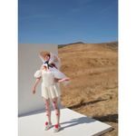 For Love & Lemons  Mia Puff Sleeve Mini Dress – Bridal White – NWT – Size XXS Photo 2