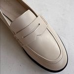 Ecco Like New  Leather Dress Classic 15 Loafers Ivory Size 8 - 8.5 Retail $249.00 Photo 4