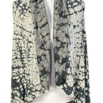 T Party Cardigan Size Small Boho Black Tie Dye Waterfall Open Artsy Festival Photo 0