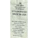 Rags & Couture Women's Floral Burgundy Gold Pink Shiny Velvet Open‎ Front Size M Red Size M Photo 3