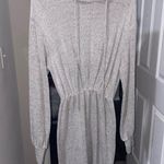 Andree by Unit Hoodie Dress Women Small Lightweight Knit Sport Casual Minimalist Photo 2