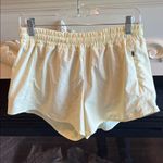 Athletic Shorts Pastel Yellow Size M Photo 4