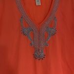 Trixxi Coral Embroidered Top Photo 1