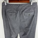 Adrienne Vittadini  Pants Womens Sz 8 Heather Gray Dress Wide Leg 32x32 Photo 3