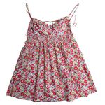 For Love & Lemons Red / Pink Auden Floral Cotton Mini Dress Women’s US XL Photo 7