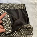 Loft NWOT tweed mini skirt with statement buttons. Photo 4