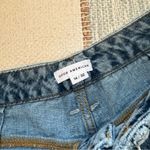 Good American  90’s Duster Blue 950 Straight Leg Distressed High Rise Jeans 14/32 Photo 7
