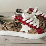 Snake Print Sneakers Multiple Size 8 Photo 5