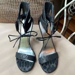Stuart Weitzman NEW  Tynela Ankle Tie Sandal in Black Size‎ 9.5 Photo 6