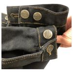 Harley Davidson vintage denim black jacket Ladies cotton size small Photo 6