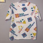 Disney Tokyo Resort 2023 T-Shirts TDR TDS TDL Logo White Short Sleeve Photo 0