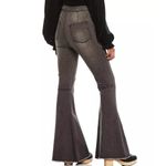 Chelsea and Violet Jeans Flared Frayed Boho Hippie Stretchy Size 29 Nwt Photo 1