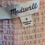 Madewell CAP SLEEVE STRIPED LINEN BLEND TIE ACCENT WIDE LEG JUMPSUIT 4 Photo 9