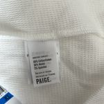 Paige Daniella White Long Sleeve Top, Size XL NWT Photo 10