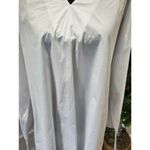 Boutique Why Dress Women's White 100% Cotton V Photo 1