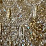 Kenzar Hong Kong Flapper Sleeveless Top Sequins Vintage Beaded Tassels Size 36 Photo 10