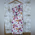 Chiara Boni  LA PETITE ROBE
Angelina Floral One-Shoulder Cocktail Dress Sz 46/10 Photo 3